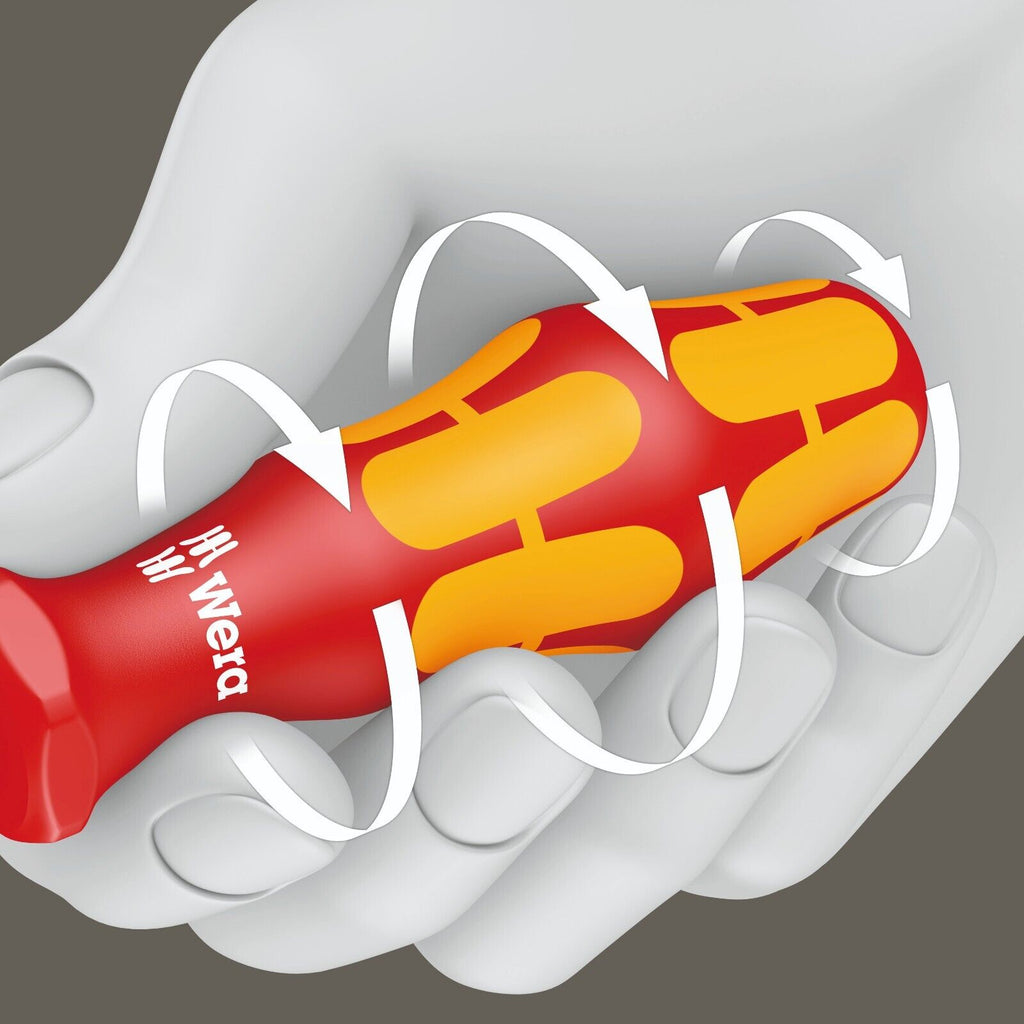 Wera 160 iSS/7 Kraftform VDE Insulated Screwdriver Set 7 Pieces 05135961001