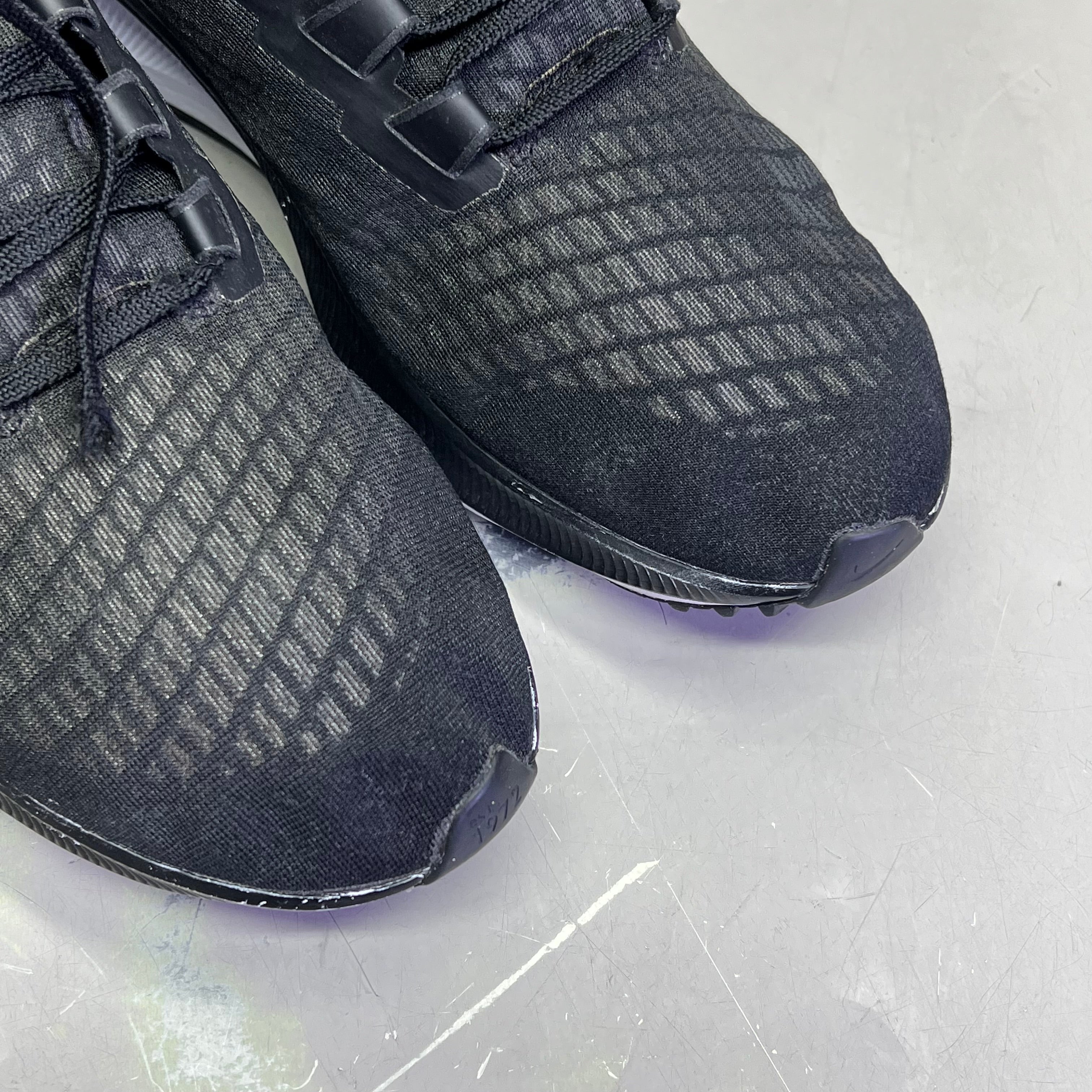 NIKE Air Zoom Pegasus 37 Running Sneaker Men's Sz 14 Black/White (Pre-Owned)