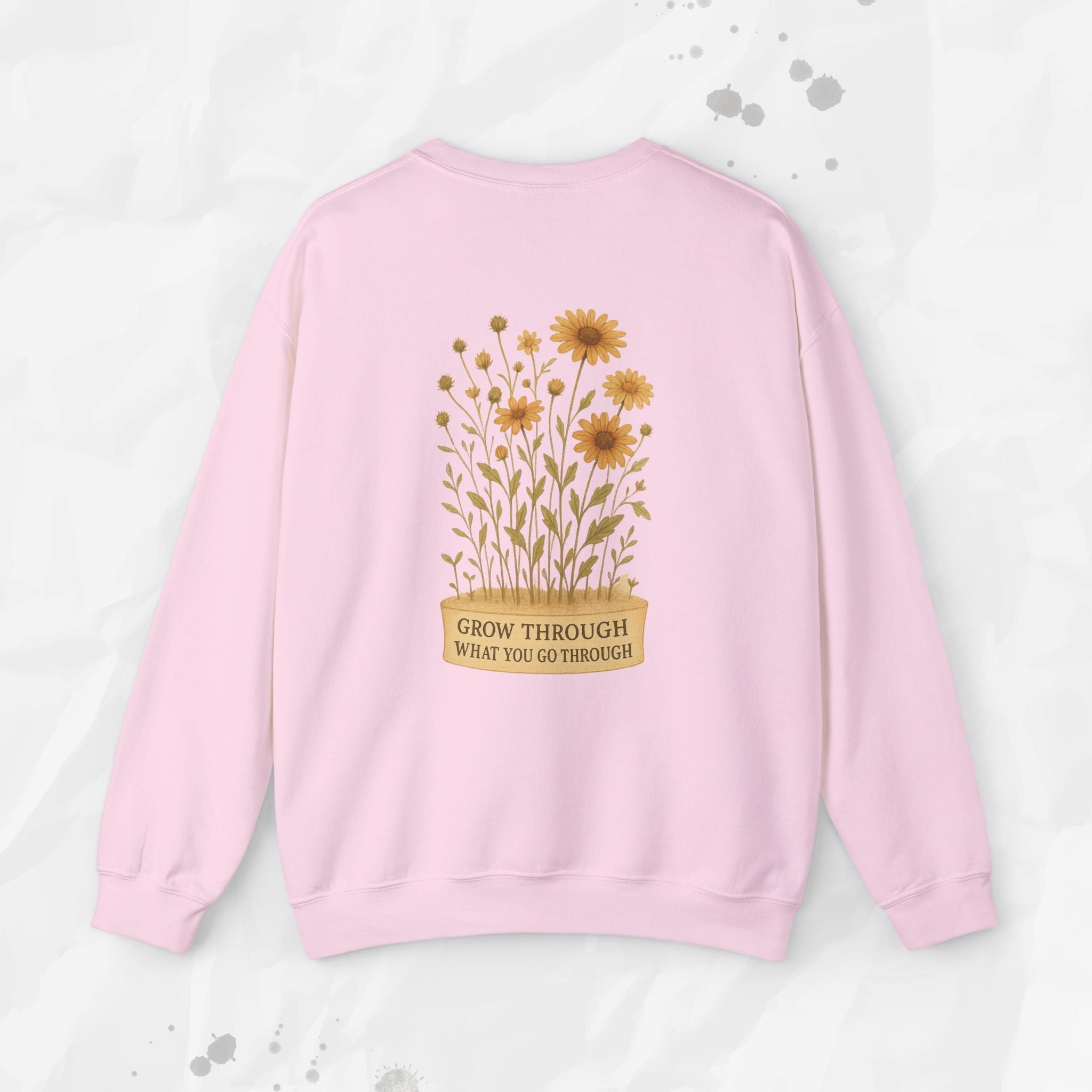 Grow Through What You Go Through - Crewneck Sweatshirt