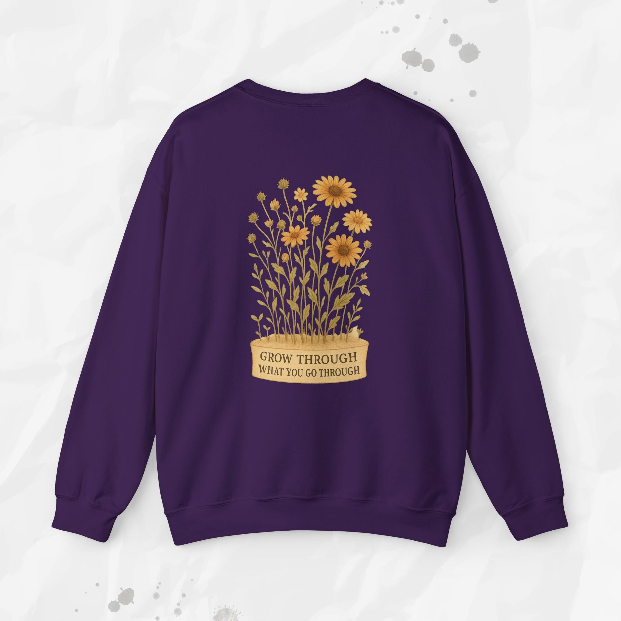 Grow Through What You Go Through - Crewneck Sweatshirt