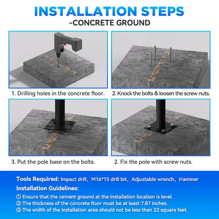 1500W solar street light with 20ft /16ft pole