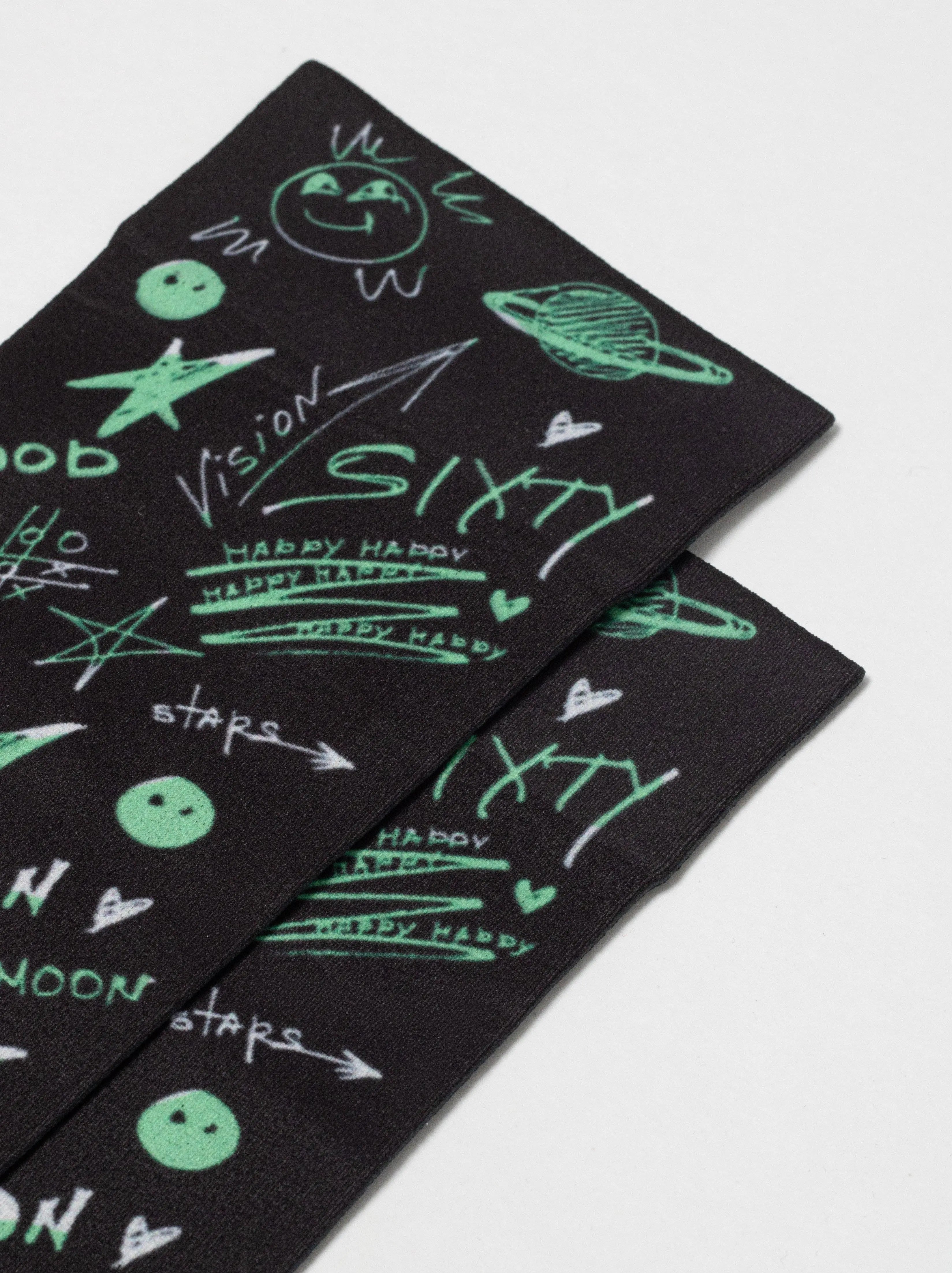 Dense Socks Conte Fantasy 913 - Moon Pattern