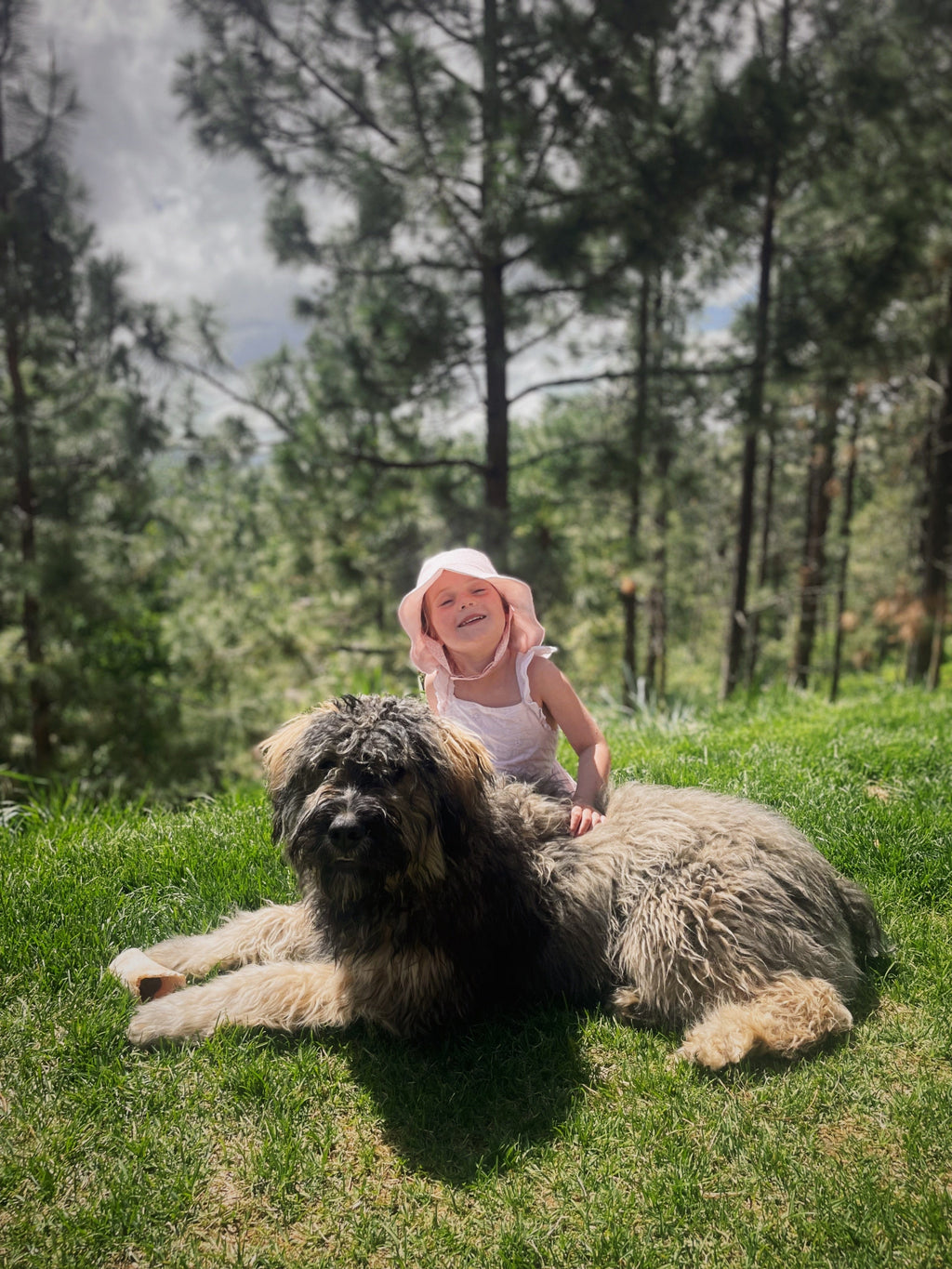 Bucket hat in Candy Pink Seersucker