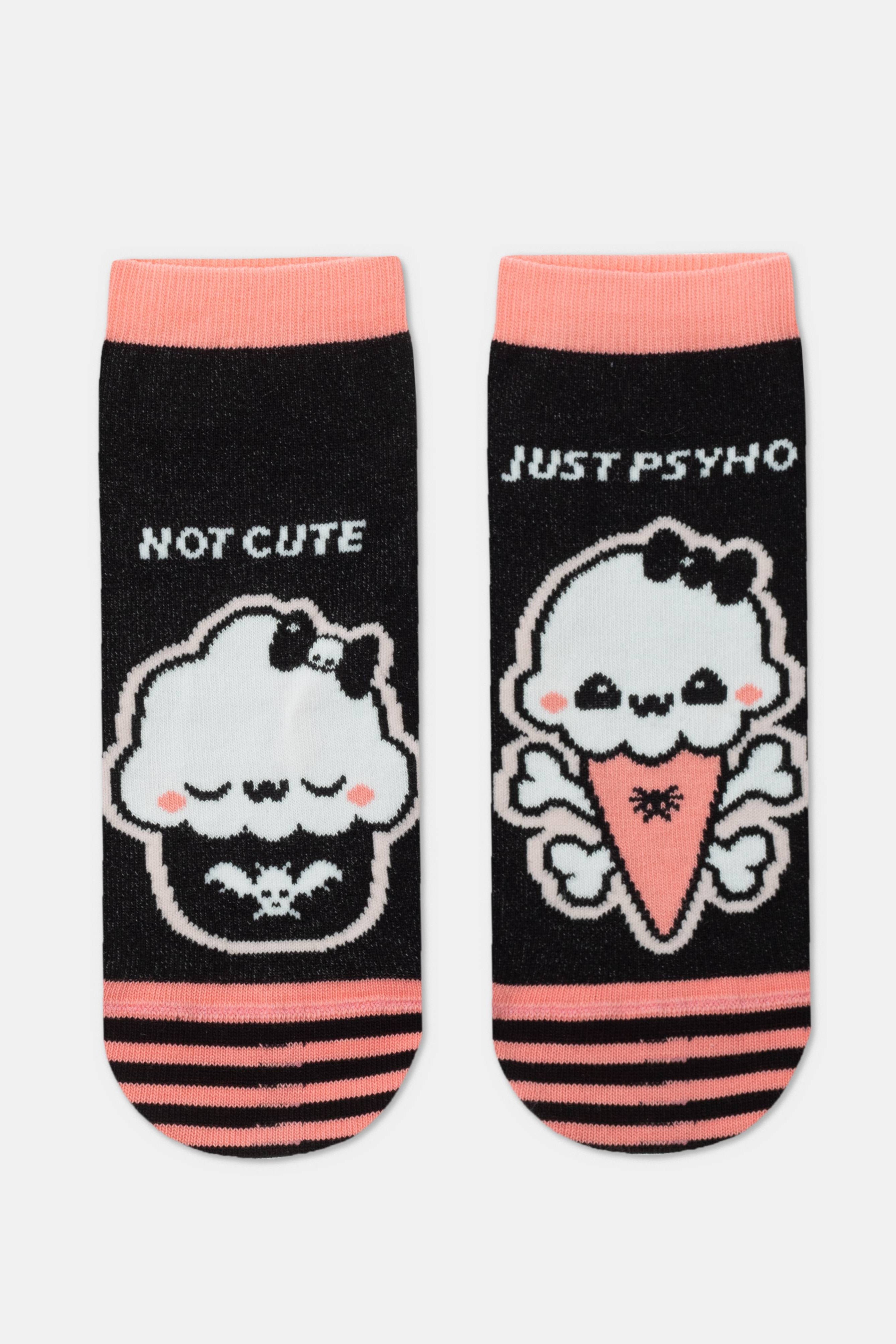 Cotton Ankle Socks Conte Happy 358 - Cute