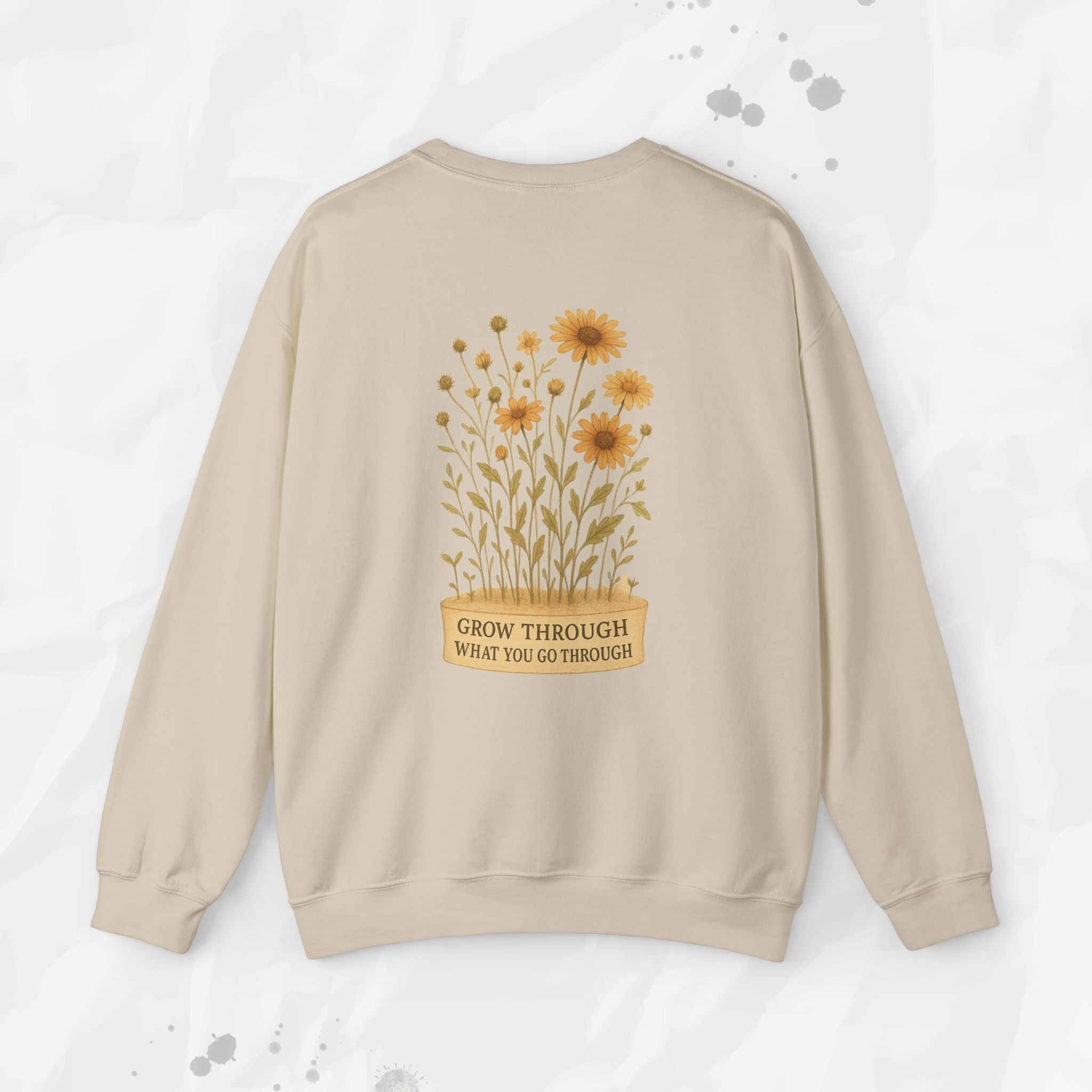Grow Through What You Go Through - Crewneck Sweatshirt