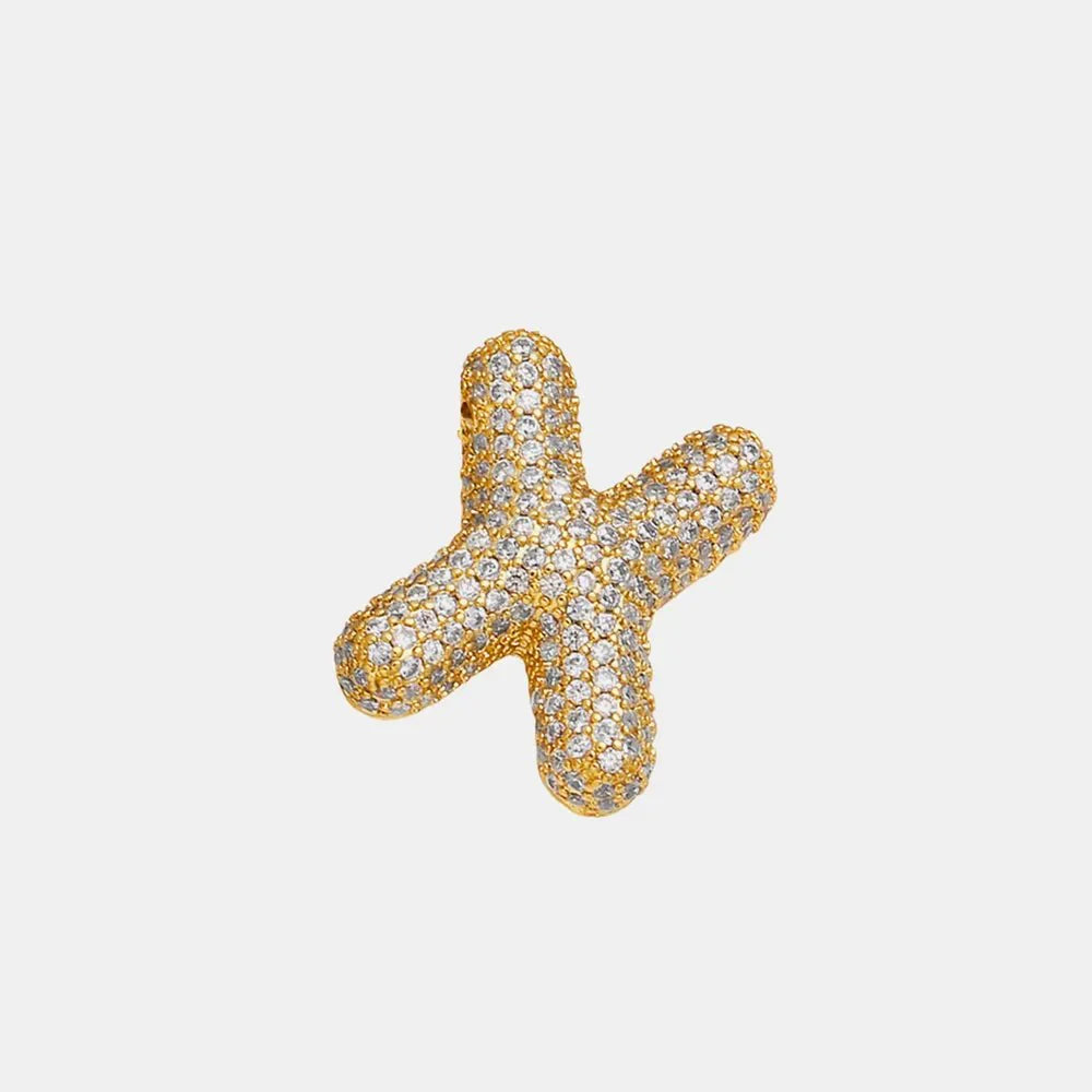 EmberLuxe "Glimmer" Bubble letter Pendant (V-Z)