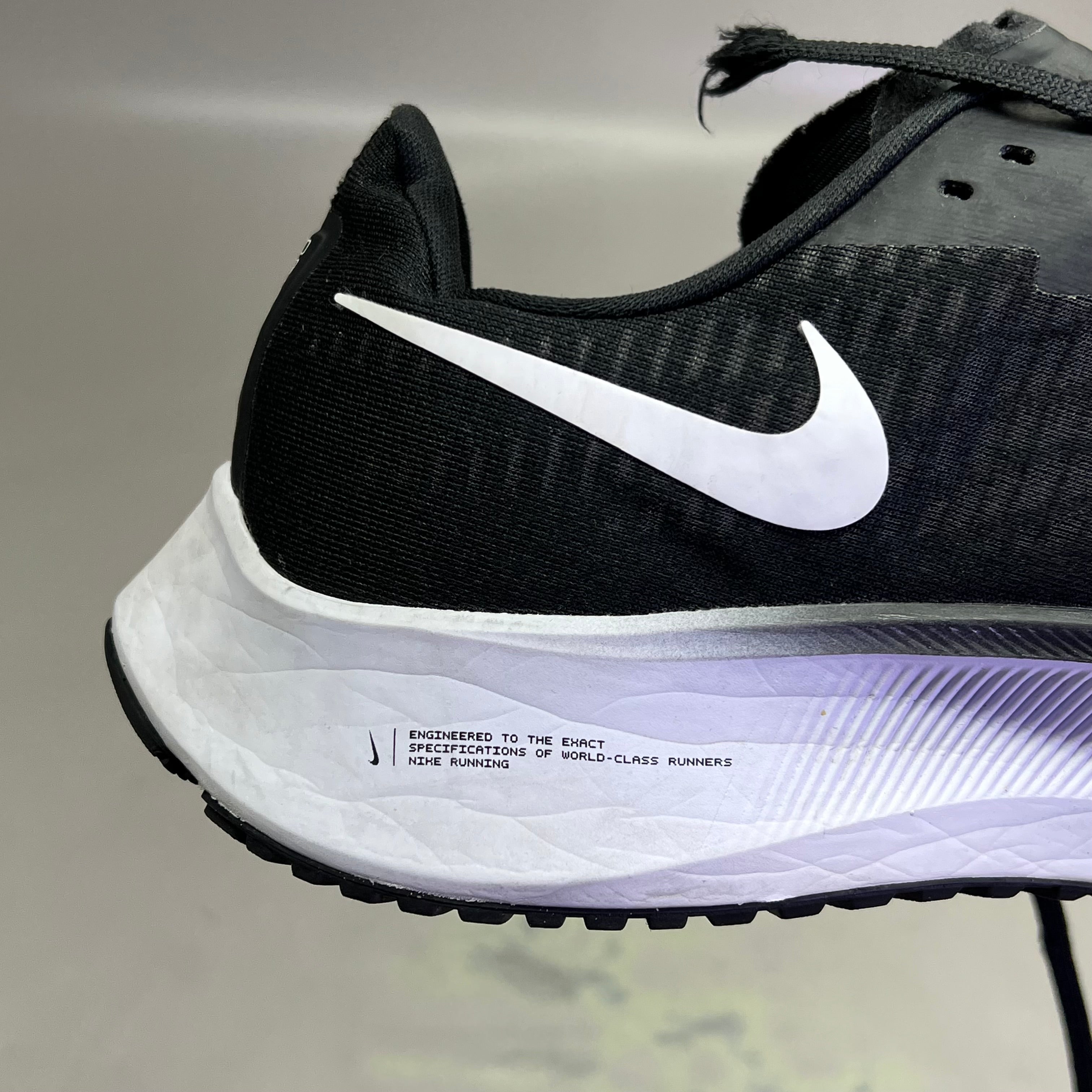 NIKE Air Zoom Pegasus 37 Running Sneaker Men's Sz 14 Black/White (Pre-Owned)