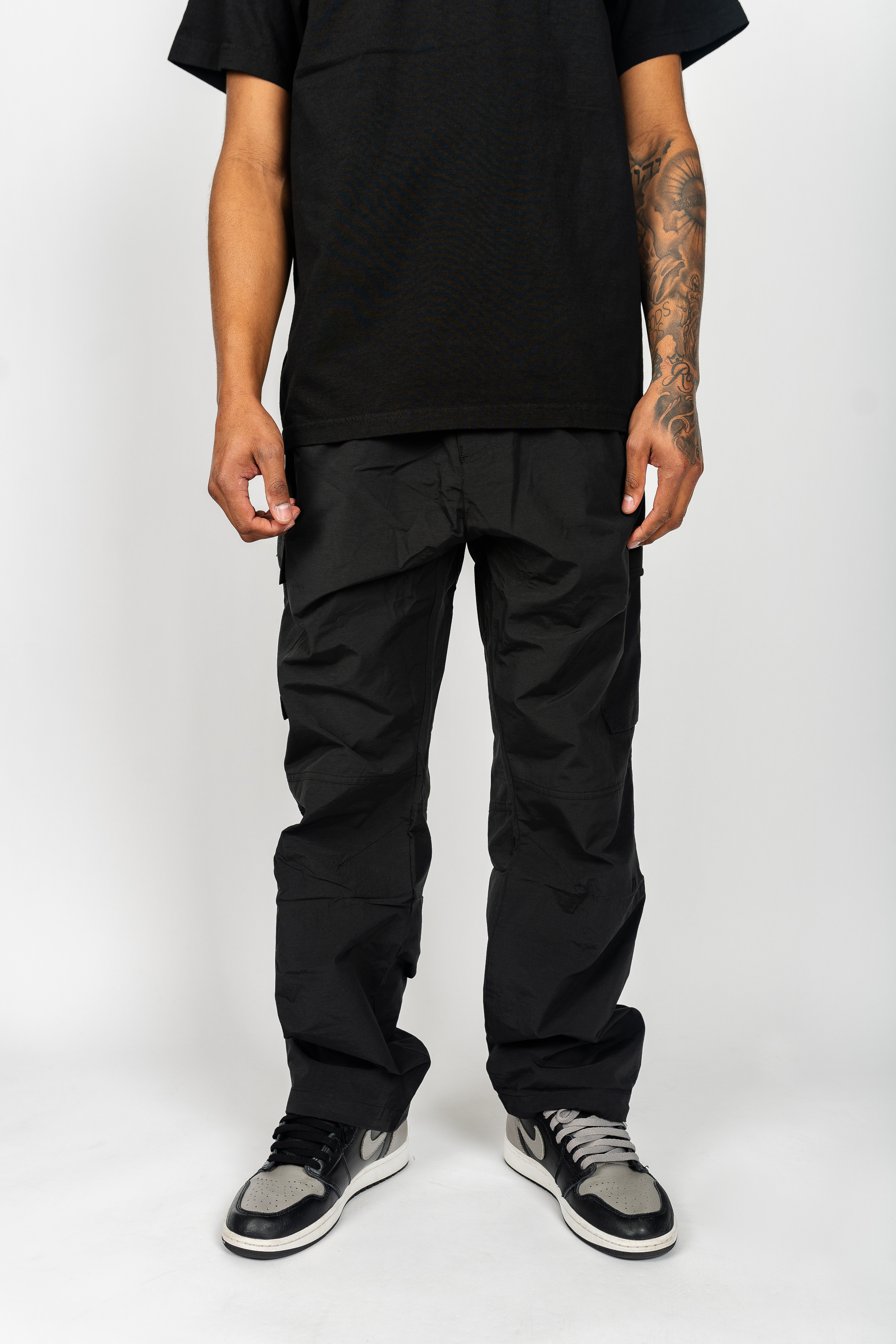 Windbreaker Nylon Cargo Pants
