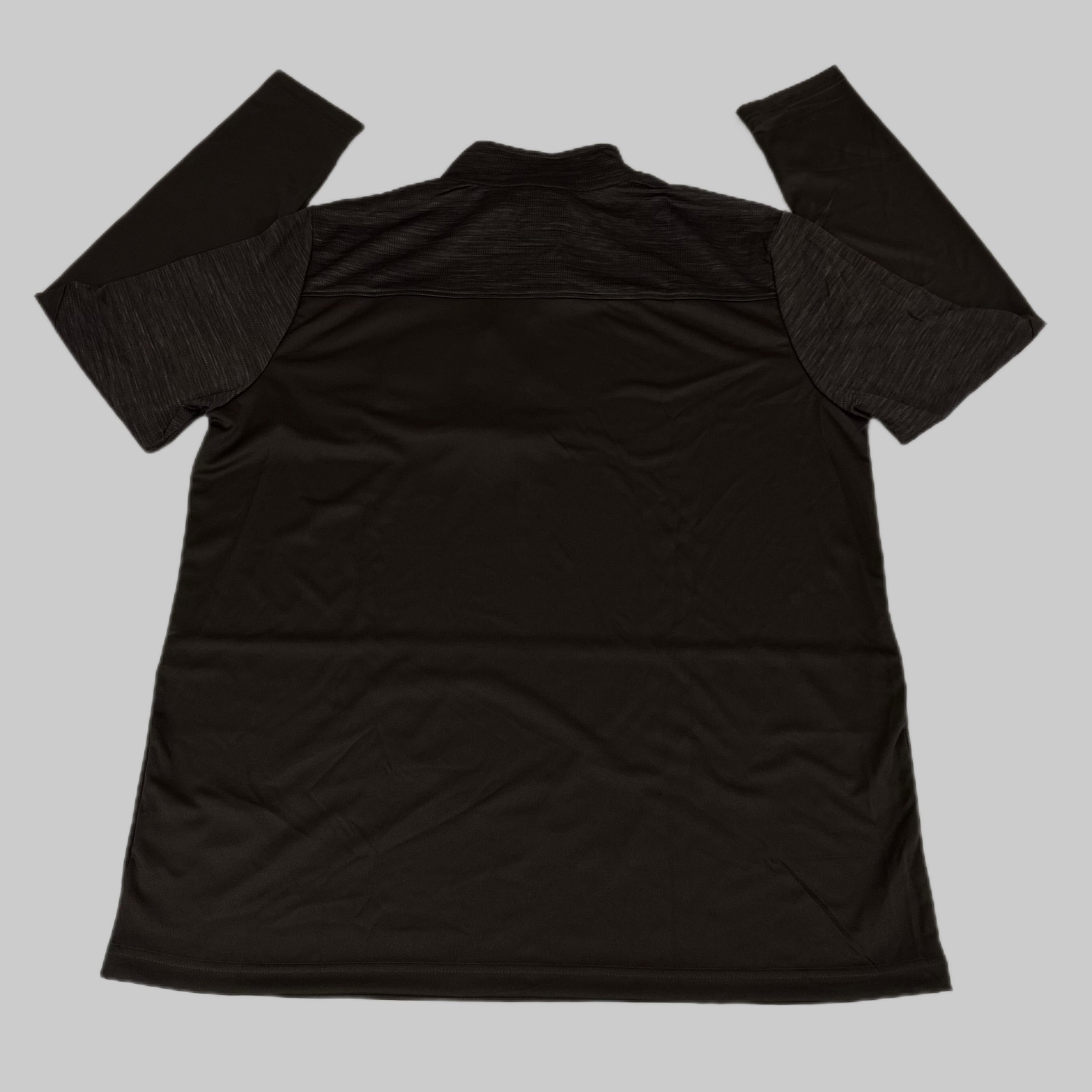 NFL Cleveland Browns Quarter Zip Pullover Shirt Long Sleeve XXL Brown 1802969