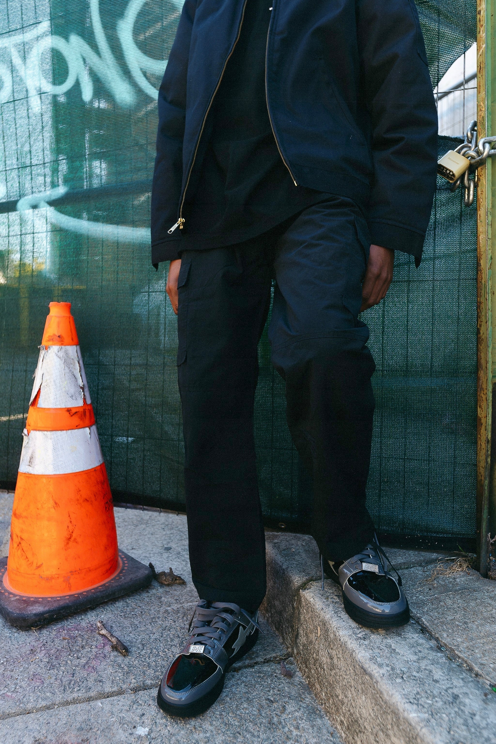 Windbreaker Nylon Cargo Pants