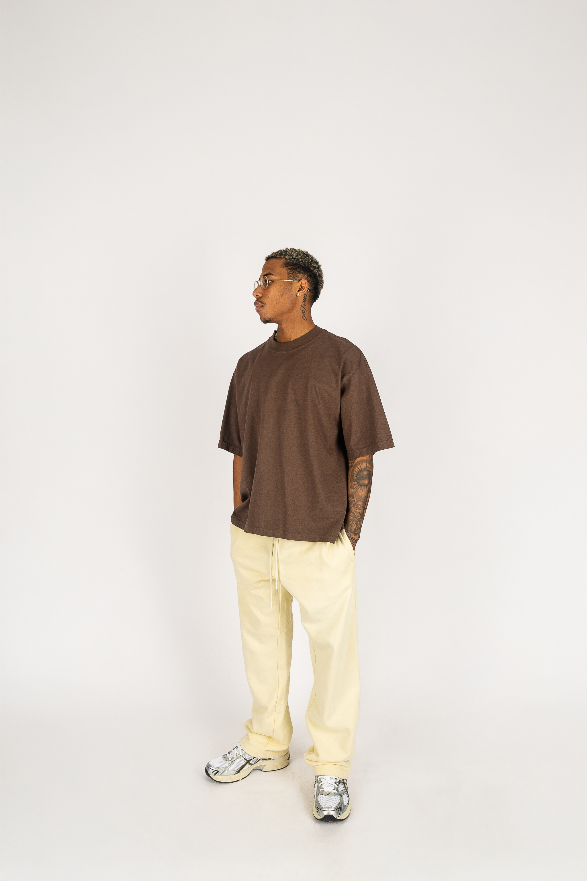 Garment Dye Straight Sweatpants