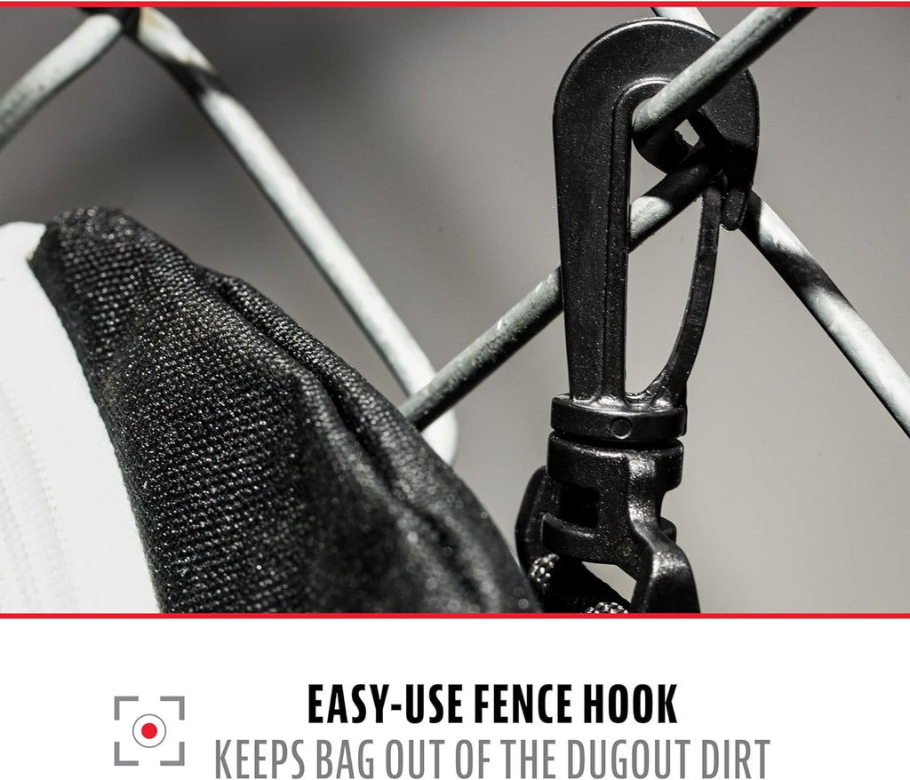 Franklin Sports Junior Baseball Equipment Bag - Stay Organized On and Off the Field