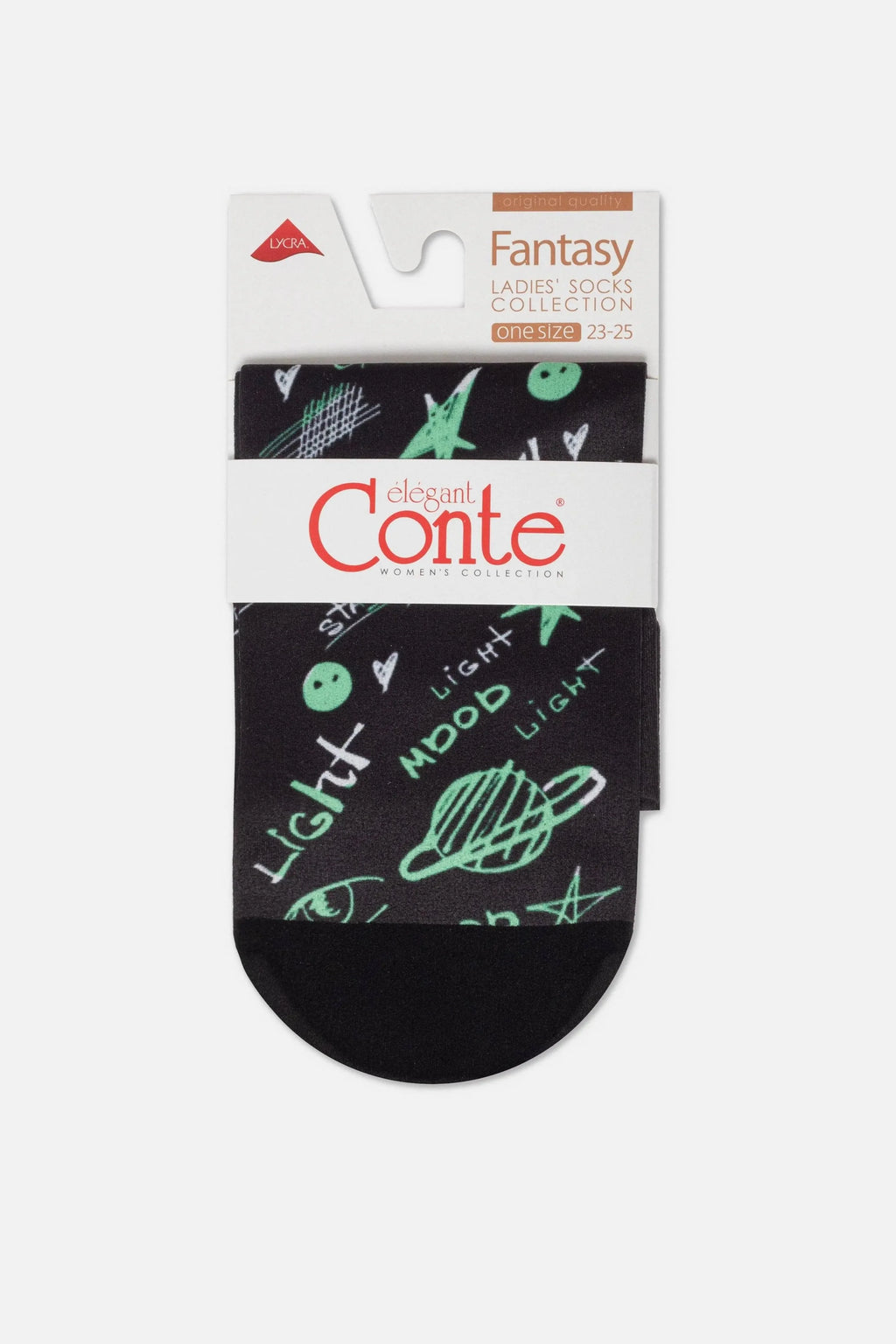 Dense Socks Conte Fantasy 913 - Moon Pattern