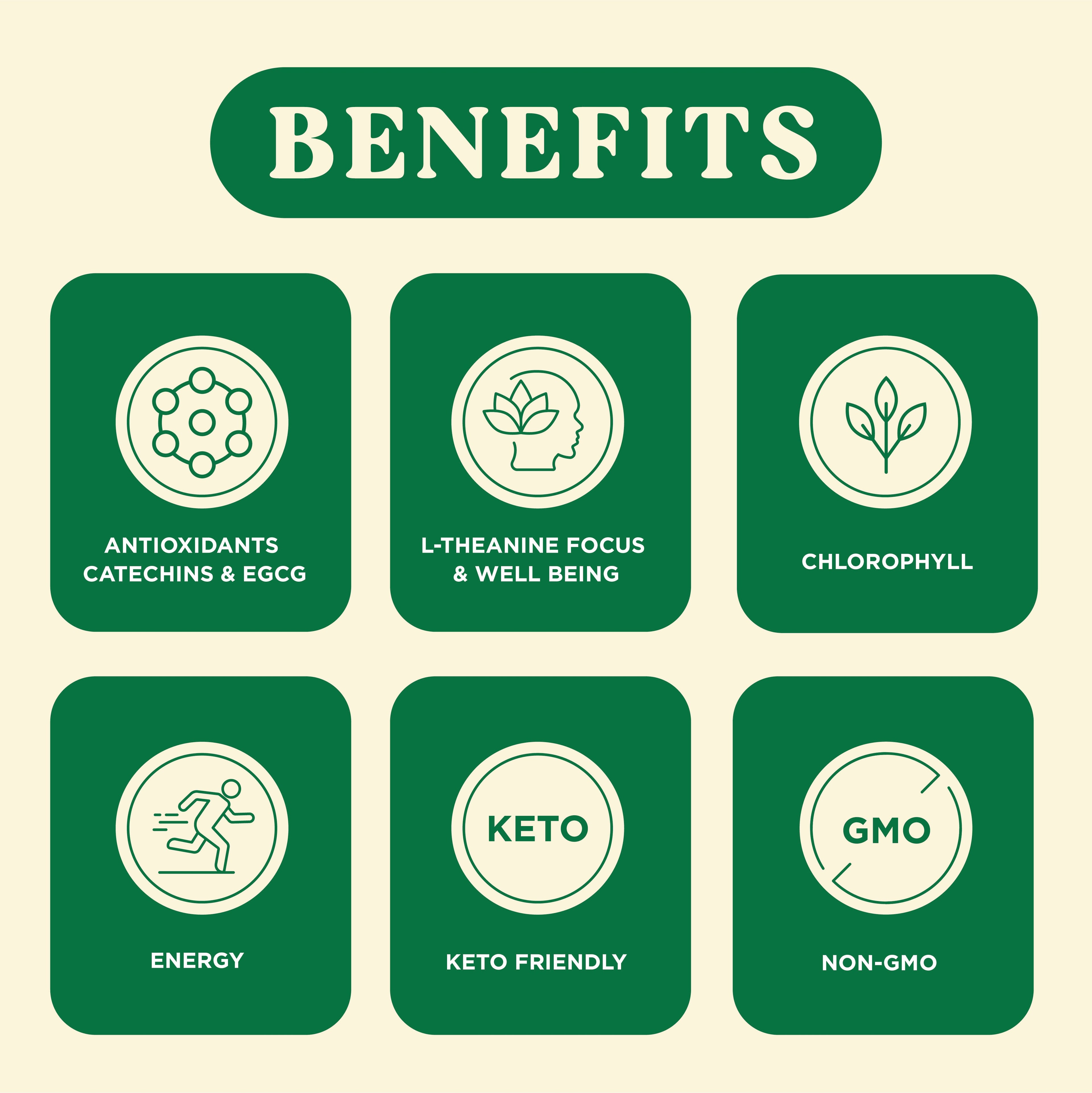 Harmony Matcha Vanilla – Premium Shade-Grown Japanese Matcha, Sweetened with Organic Sugar (10 Stick Packs)