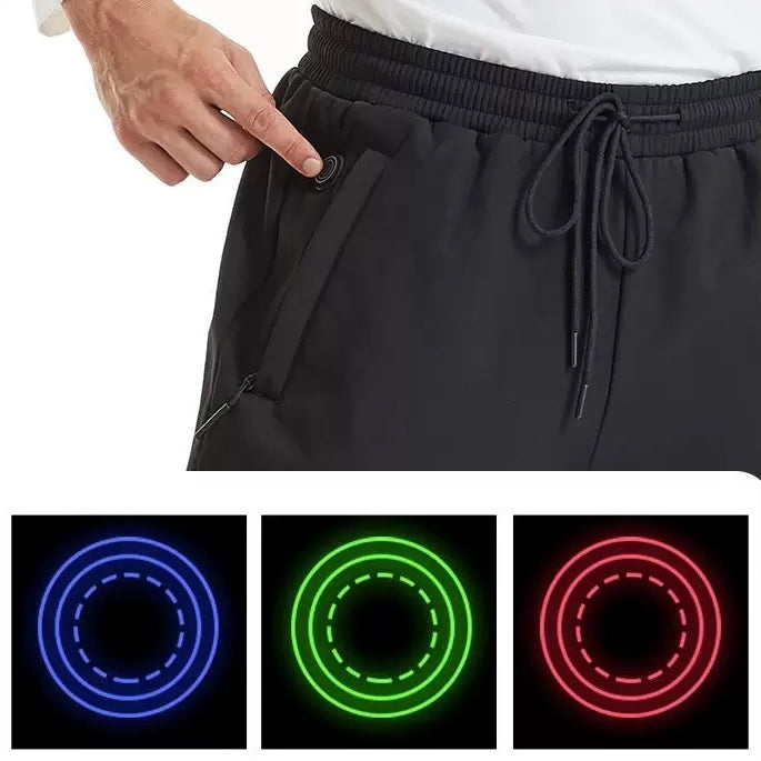 LITEGUEST 12-Zone Heated Pants Fast Heating Windproof Warm for Winter