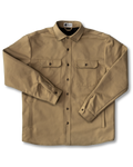 Lined Yukon Flannel Shirt Jacket, Tan