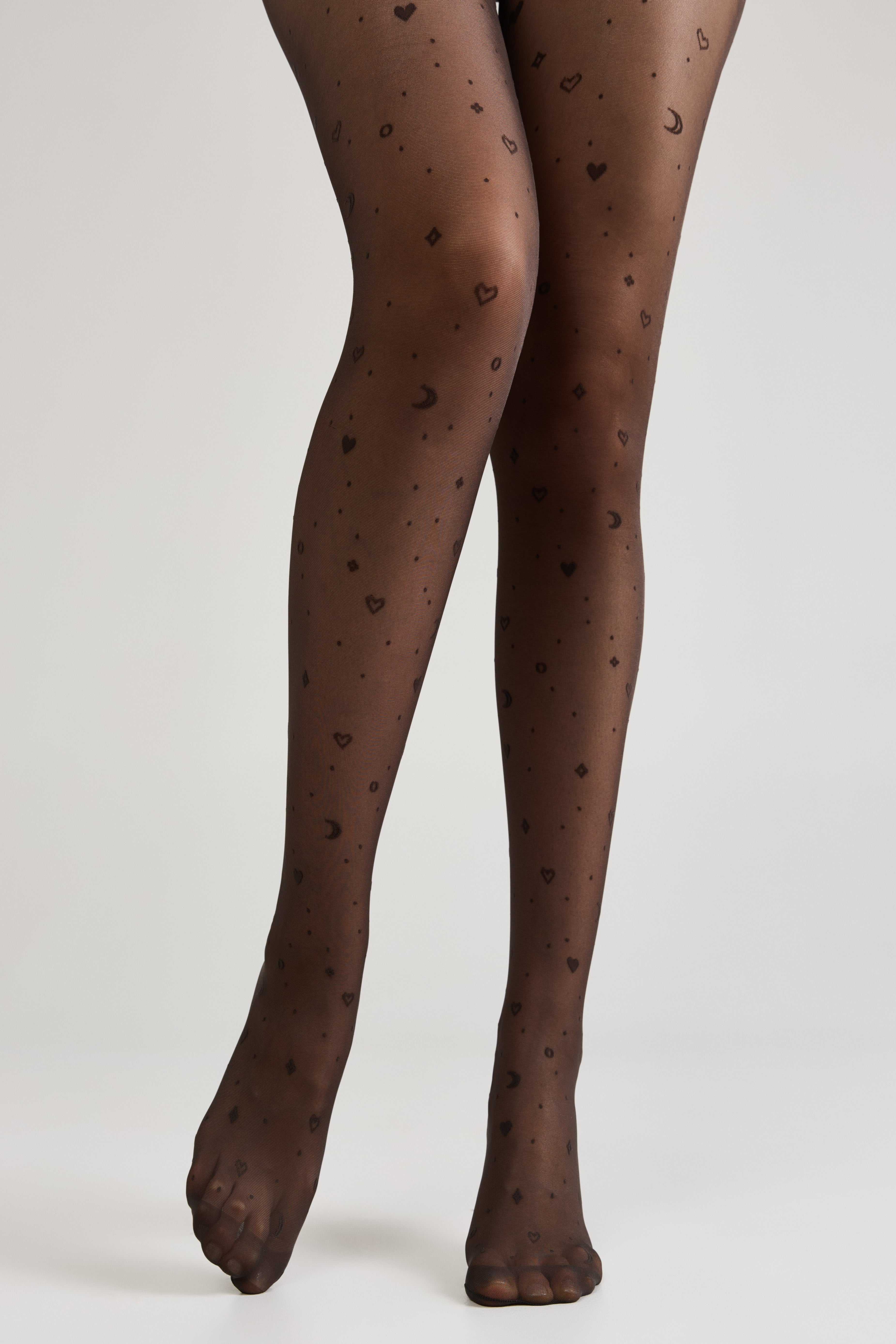 Fantasy Tights Conte Moon Patterns