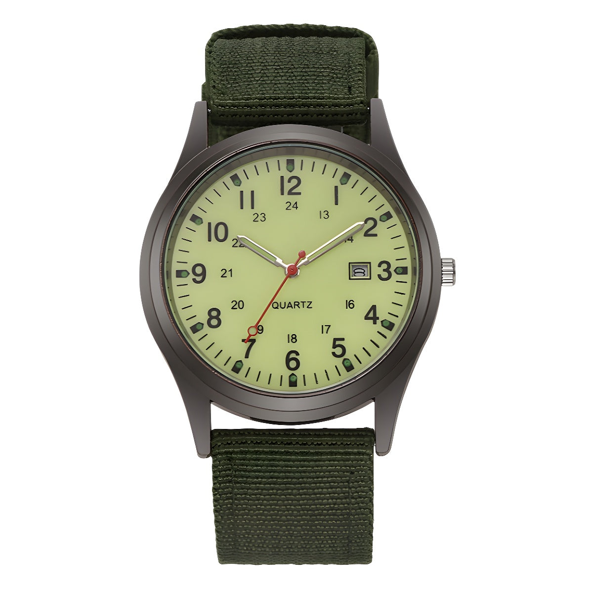Canvas men's casual fashion gift watch, quartz watch