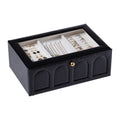 European and American high-end flip three-layer jewelry box