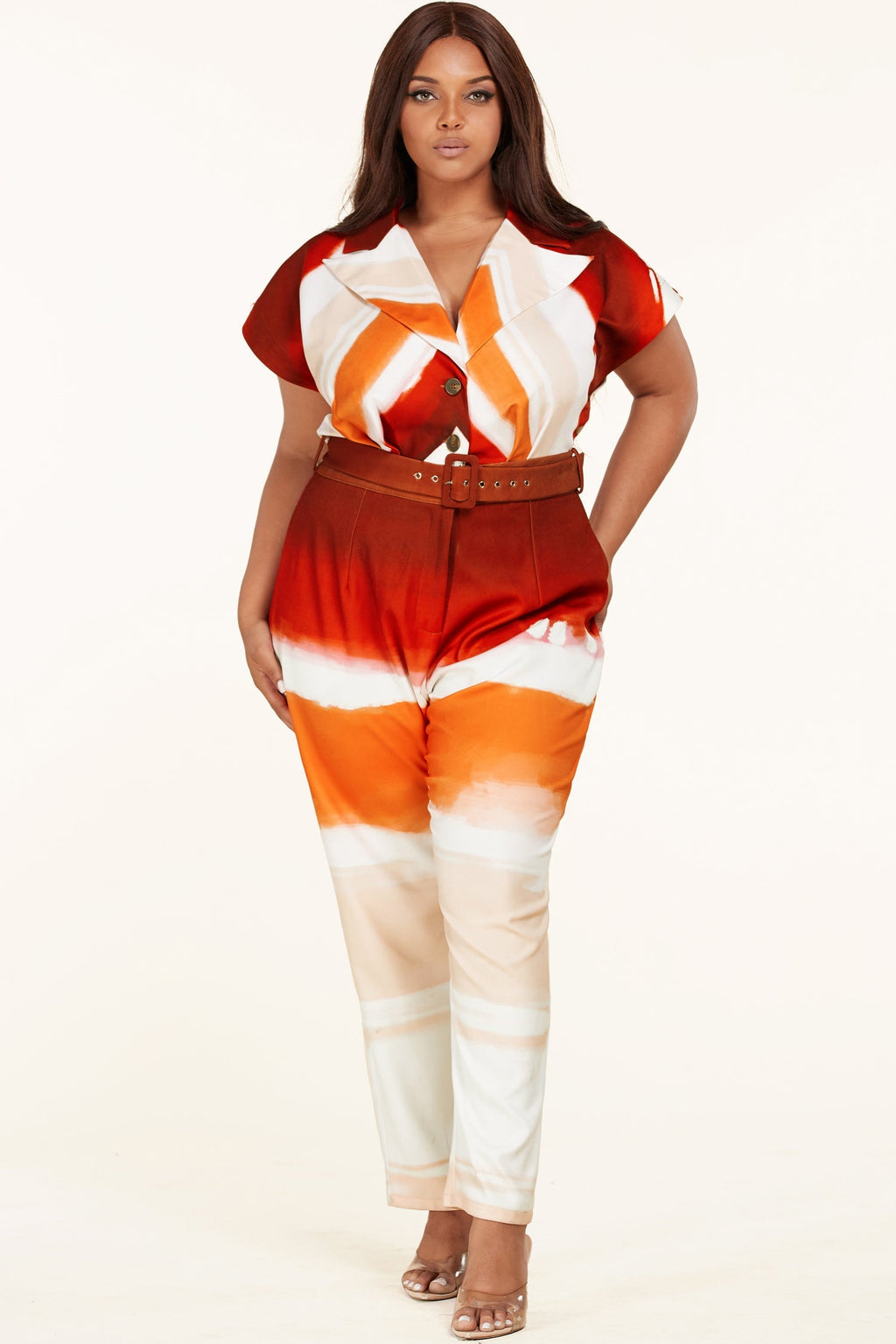 The Sunset Jumpsuit - Plus Size