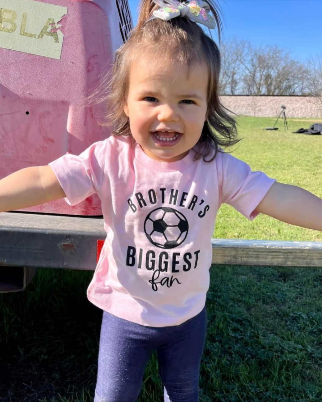 Brother's Biggest Fan - (Choose your Sport) - Child Tee