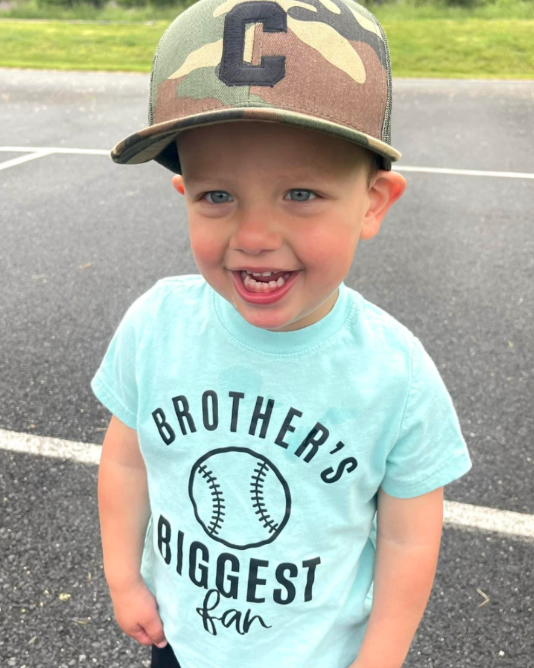 Brother's Biggest Fan - (Choose your Sport) - Child Tee