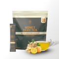 Harmony Matcha Honey Yuzu Tea With Ground Ginger – Premium Black Tea, Sweetened with Honey and Organic Sugar, 20 Servings