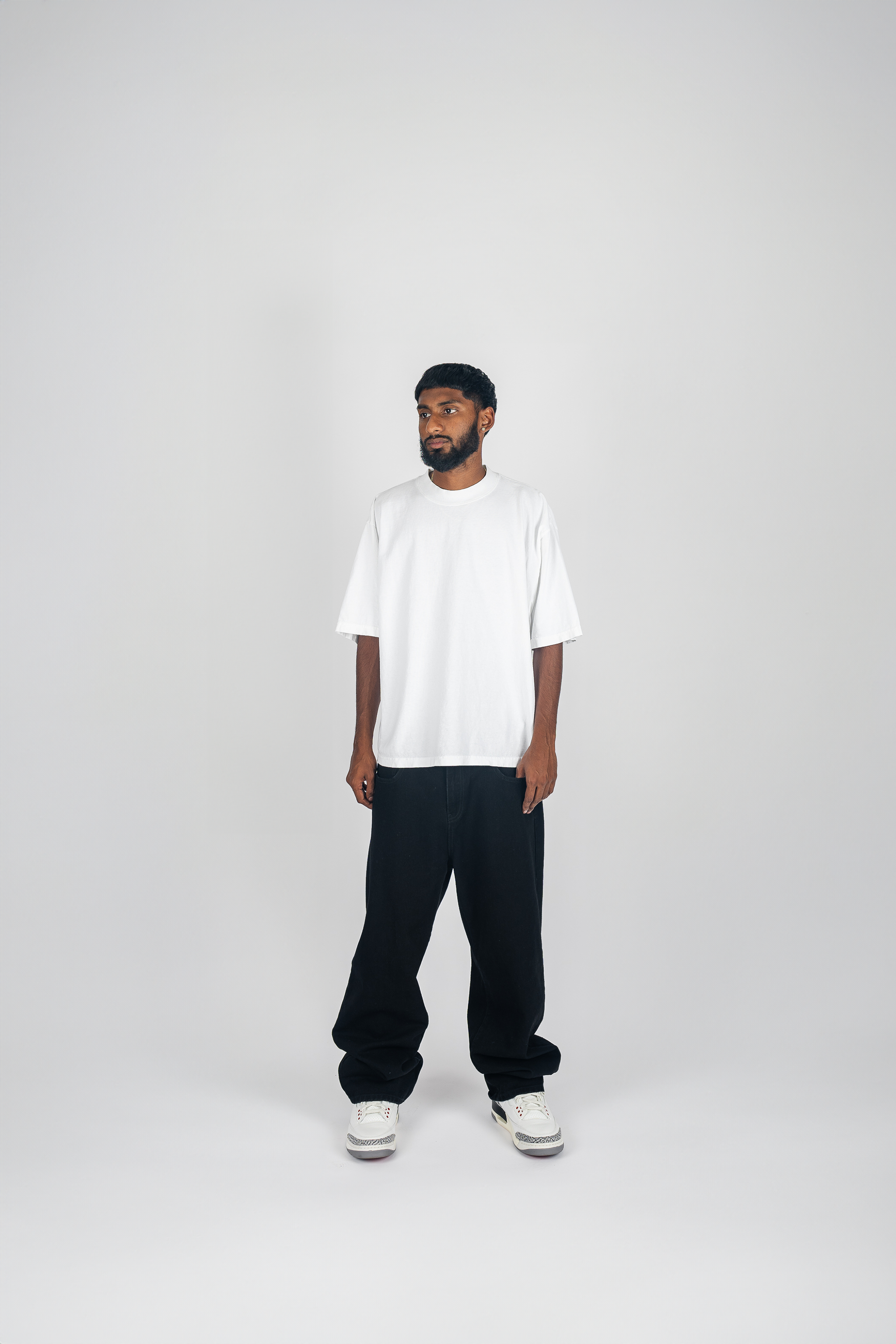 Garment Dye Drop Shoulder Shirt