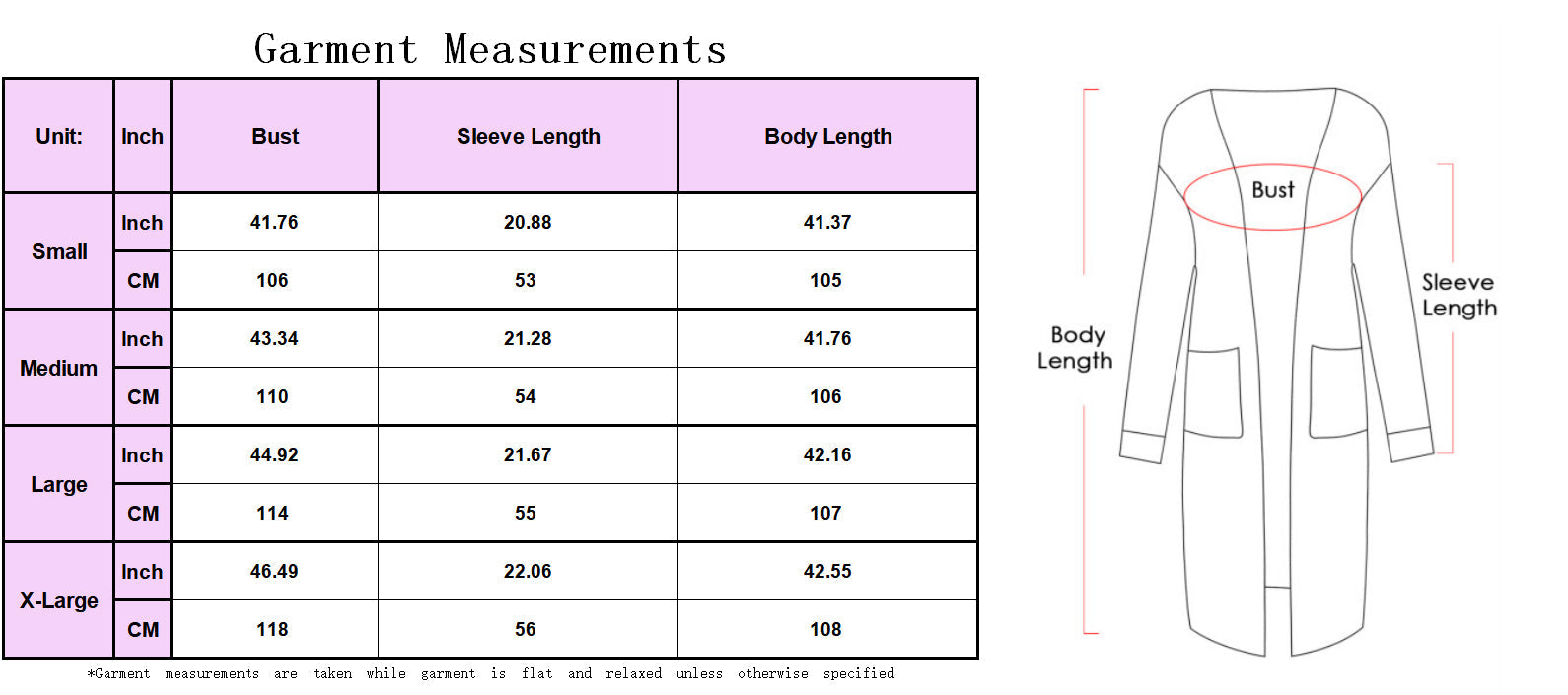 Knitted Long Sleeve Cardigan Sweater