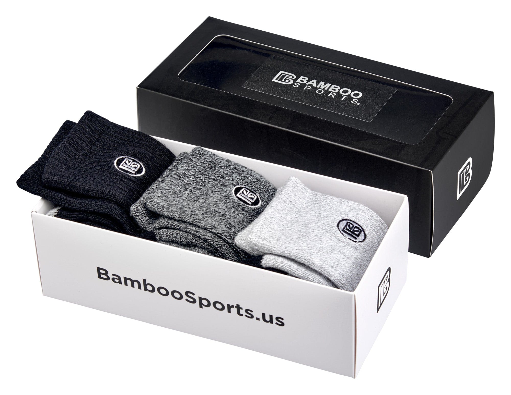 Premium Bamboo Rayon Crew Socks Gift Box