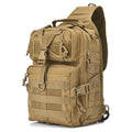 Jupitergear Tactical Military Sling Backpack 15L Shoulder Bag Molle Outdoor Daypack Backpack with Adjustable Strap