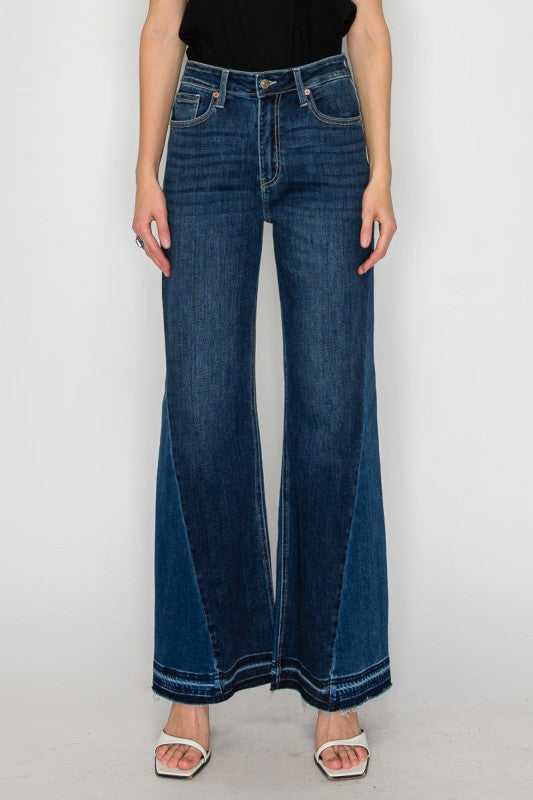 AT2005WDM - HIGH RISE FLARE JEANS