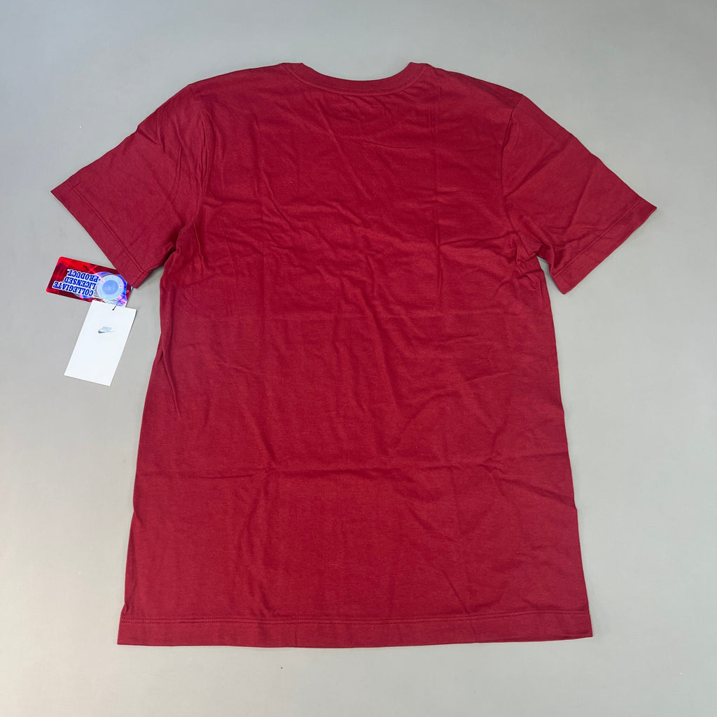 NIKE USC Trojans Essential Wordmark T-Shirt Men's Sz S Cardinal Red DD7163 (New)