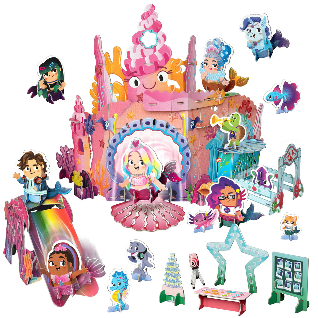 Coral Castle: Majestic Mermaids Buildable Playset
