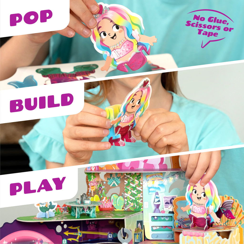 Coral Castle: Majestic Mermaids Buildable Playset