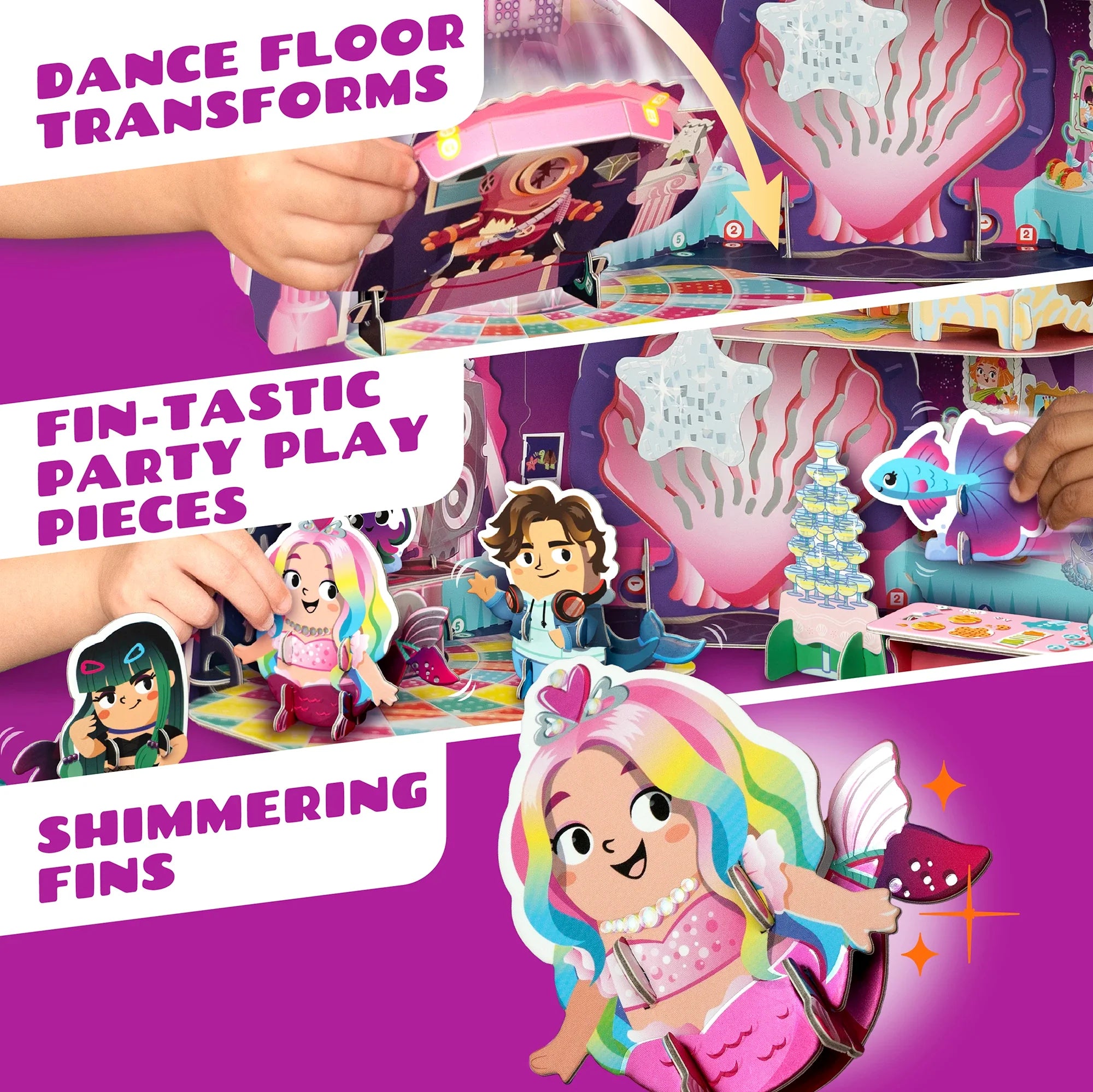 Coral Castle: Majestic Mermaids Buildable Playset