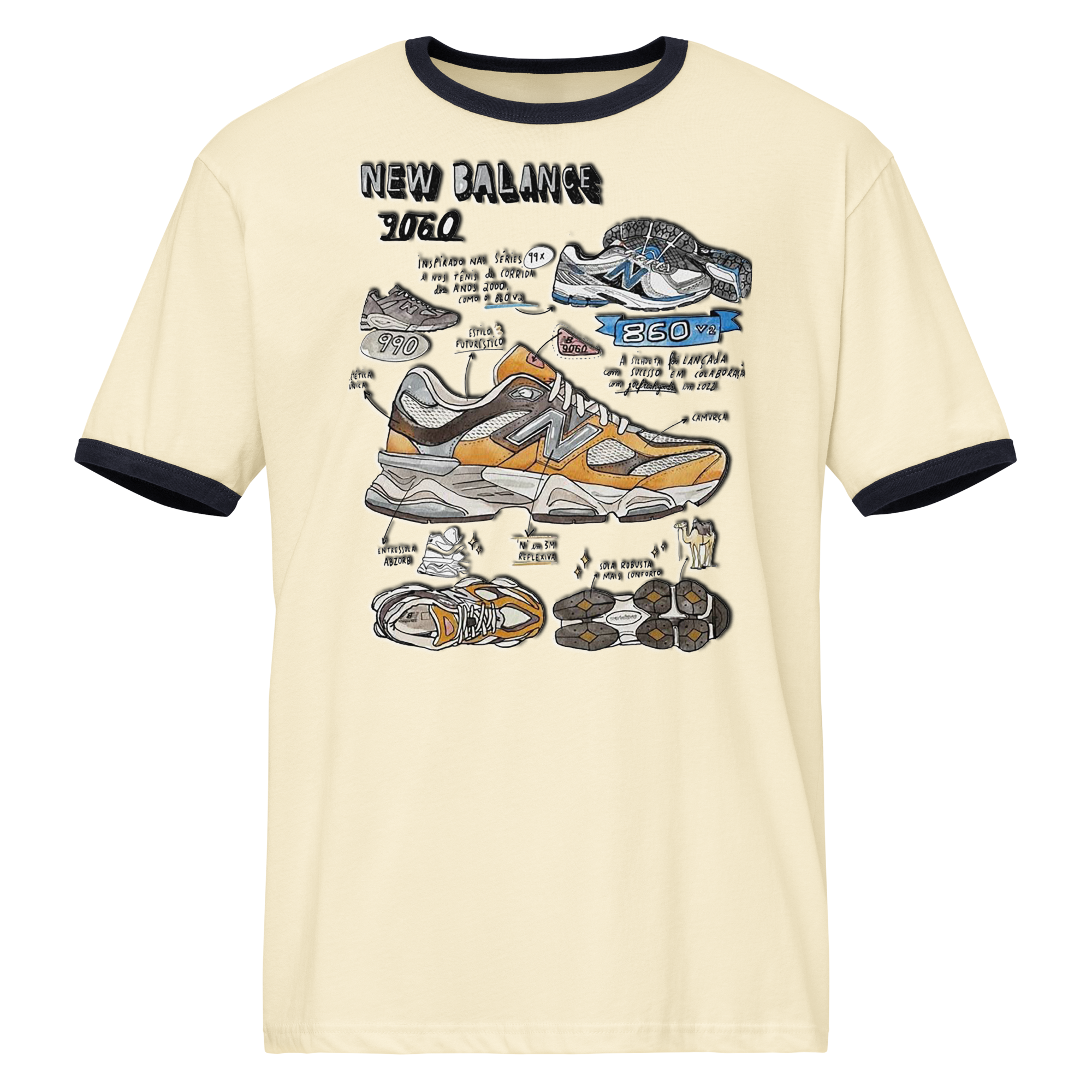 Sole Providerz™ New Balance "9060" Ringer Tee