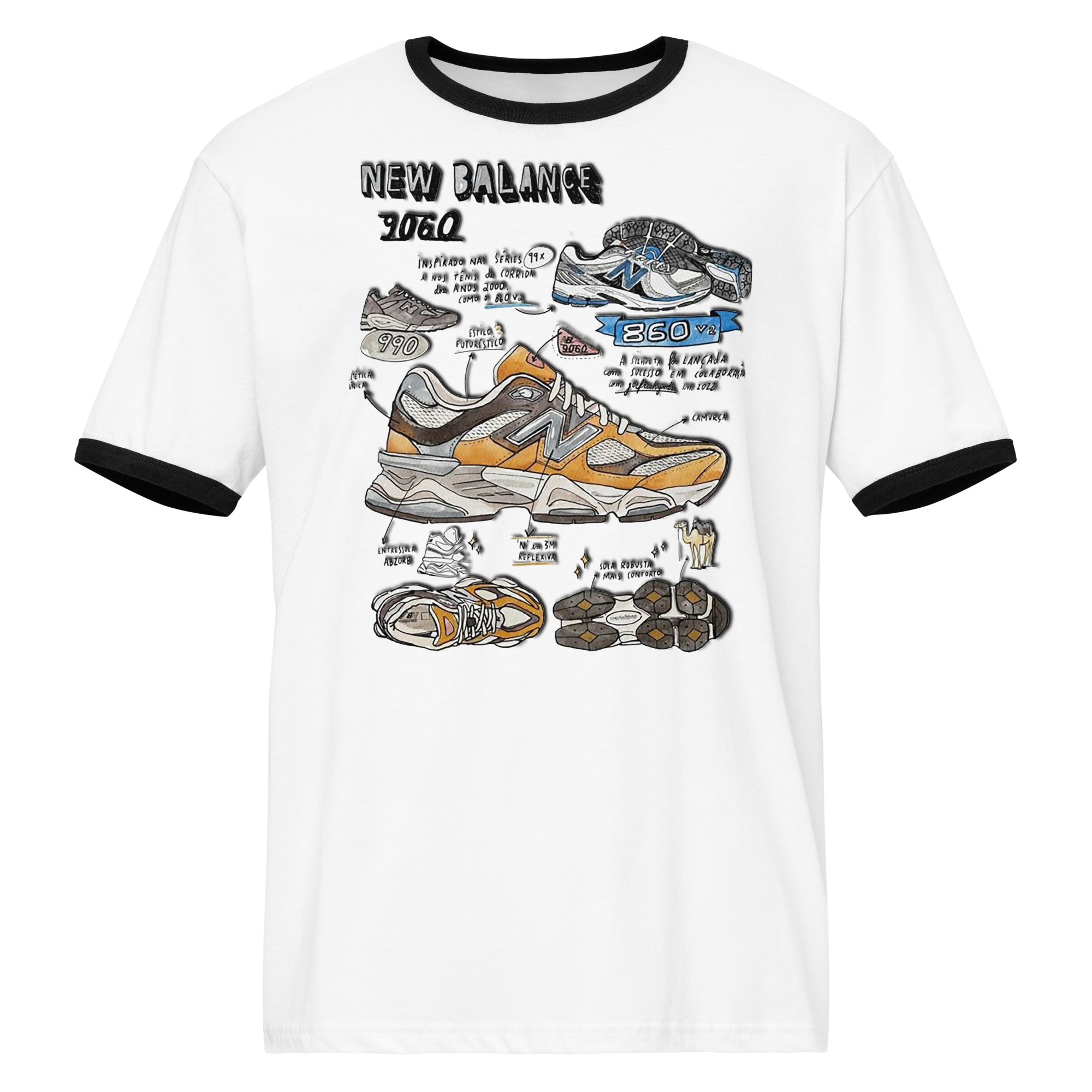 Sole Providerz™ New Balance "9060" Ringer Tee
