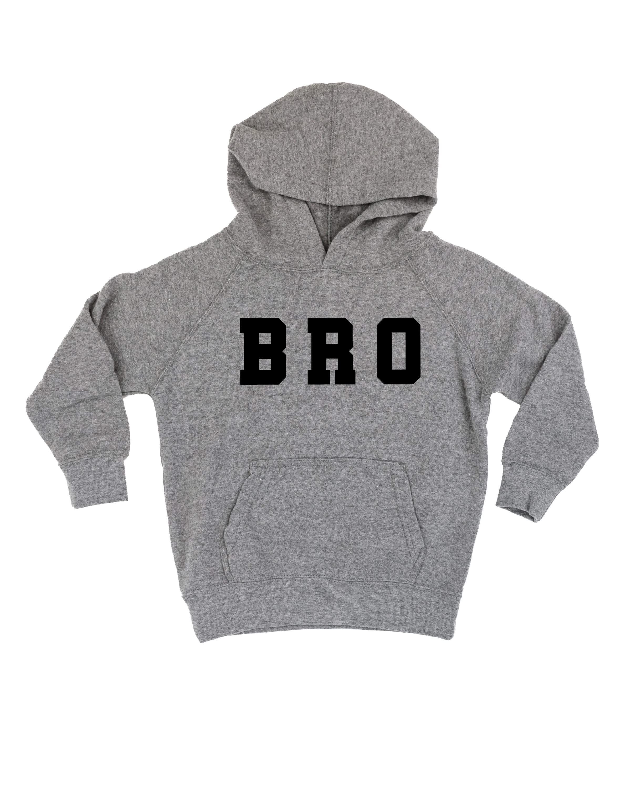 Varsity 'Bro' Sibling Tees - (Choose Your Role) - Child Hoodie